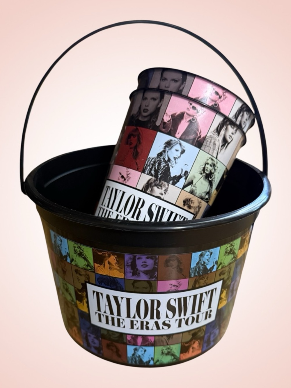The Eras Tour Taylor Swift Collectible Popcorn Bucket and Two Cups